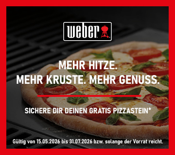 Weber-Pizzastein-Aktion